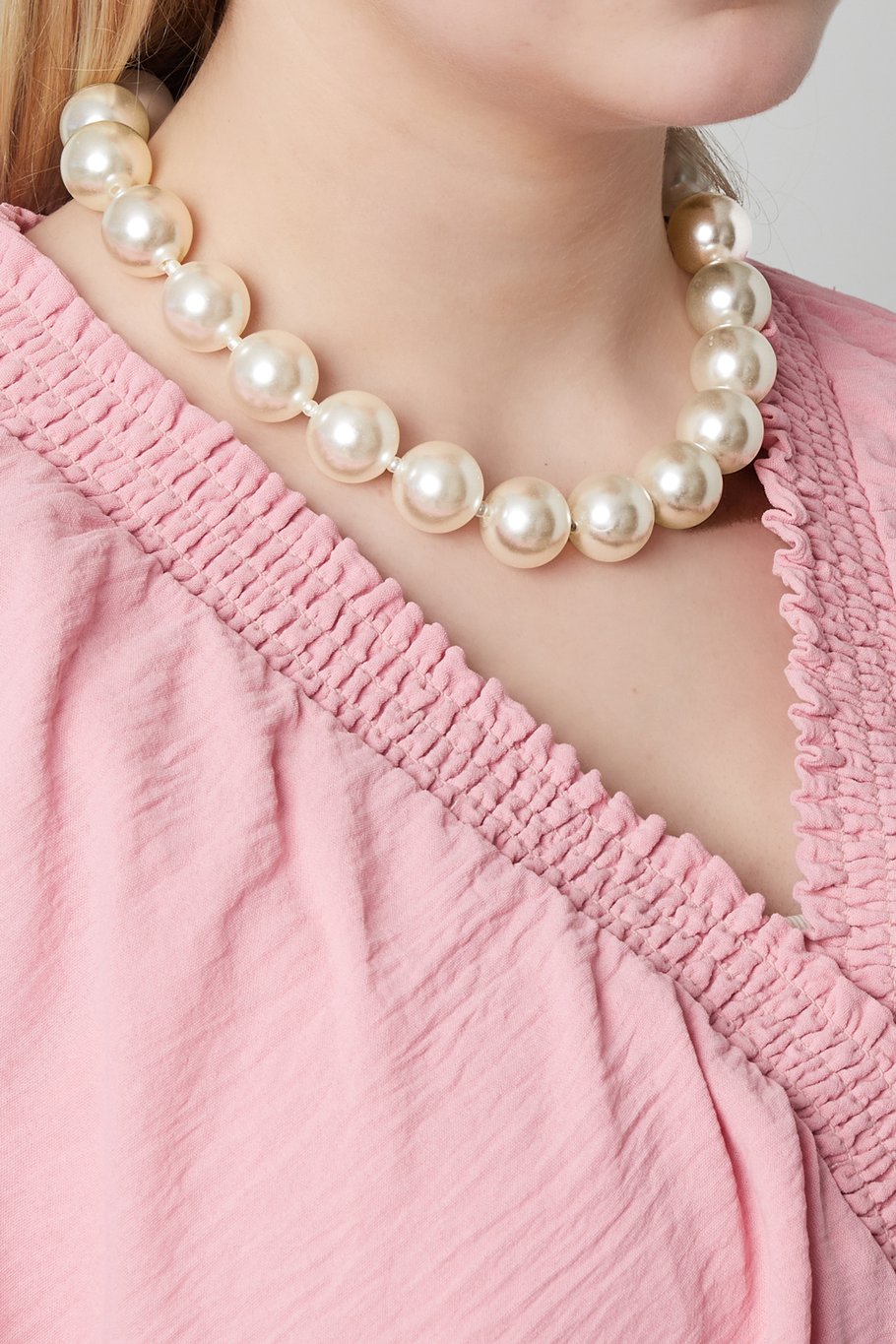 Honey pearl necklace Picture2
